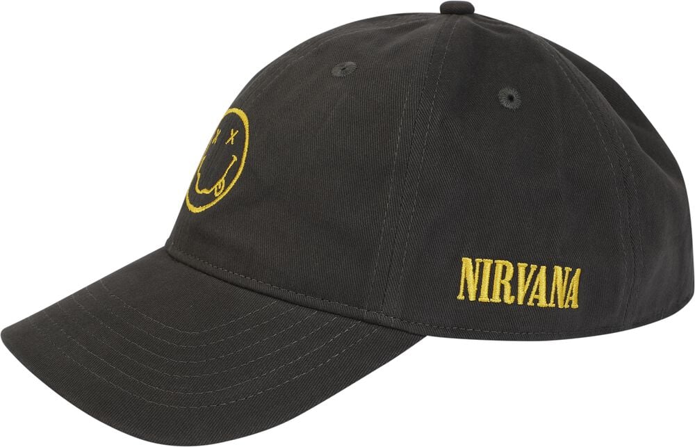 Rock Revival "Amplified Collection - Nirvana" Cap Charcoal By Nirvana