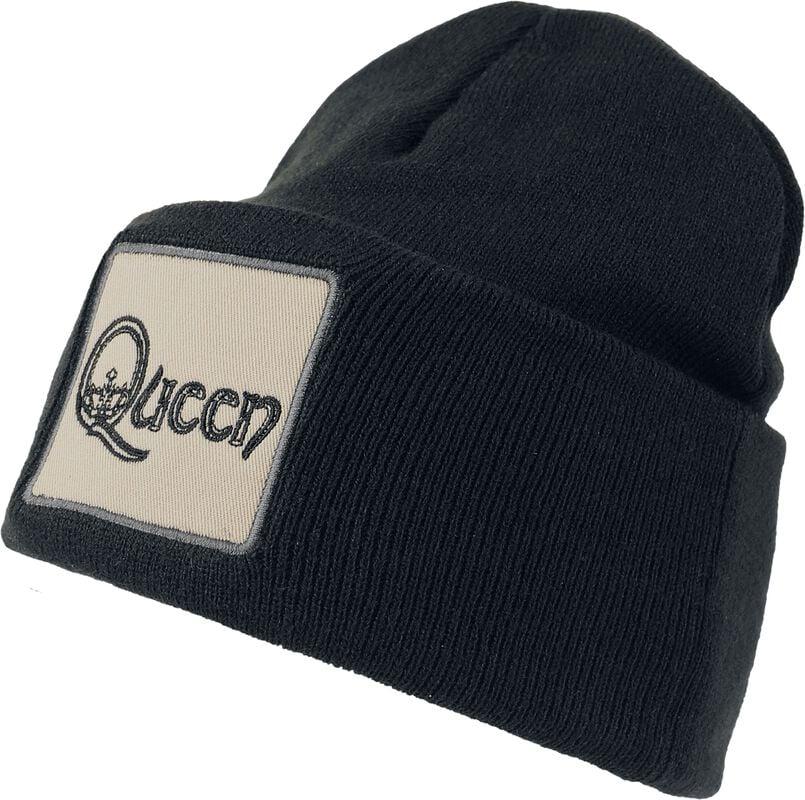 rock revival "Amplified Collection - Patch Beanie" Beanie black by Queen