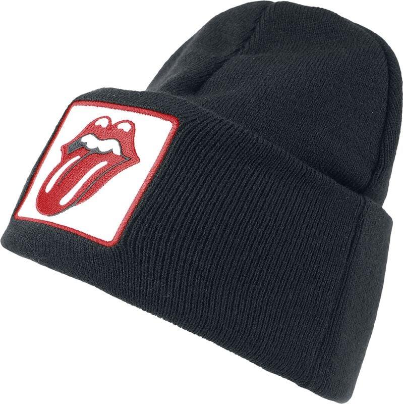 rock revival "Amplified Collection - Patch Beanie" Beanie black by The Rolling Stones