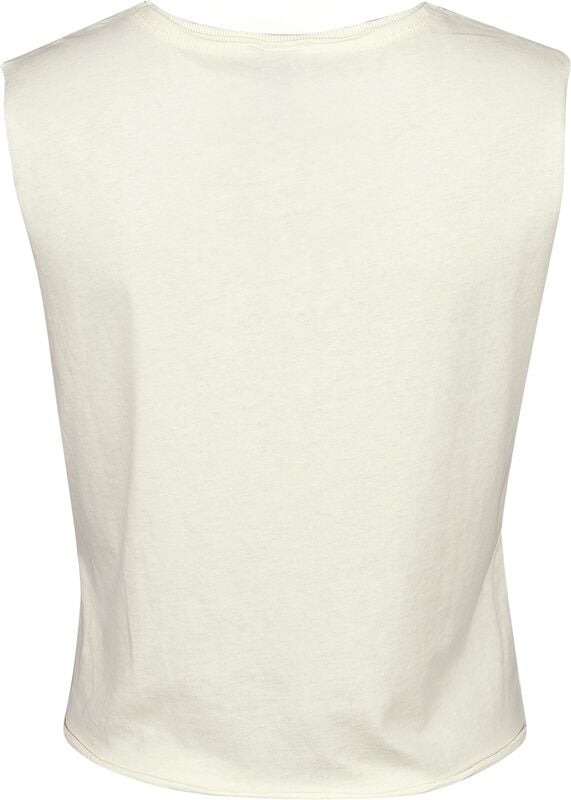 Rock Revival "Amplified Collection - Stencil Asterix" Top White By Red Hot Chili Peppers