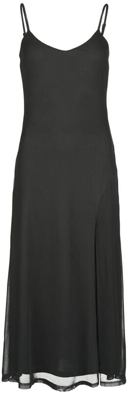 Rock Revival "Araxiel Mesh Dress" Maxi Dress Black By Banned Alternative