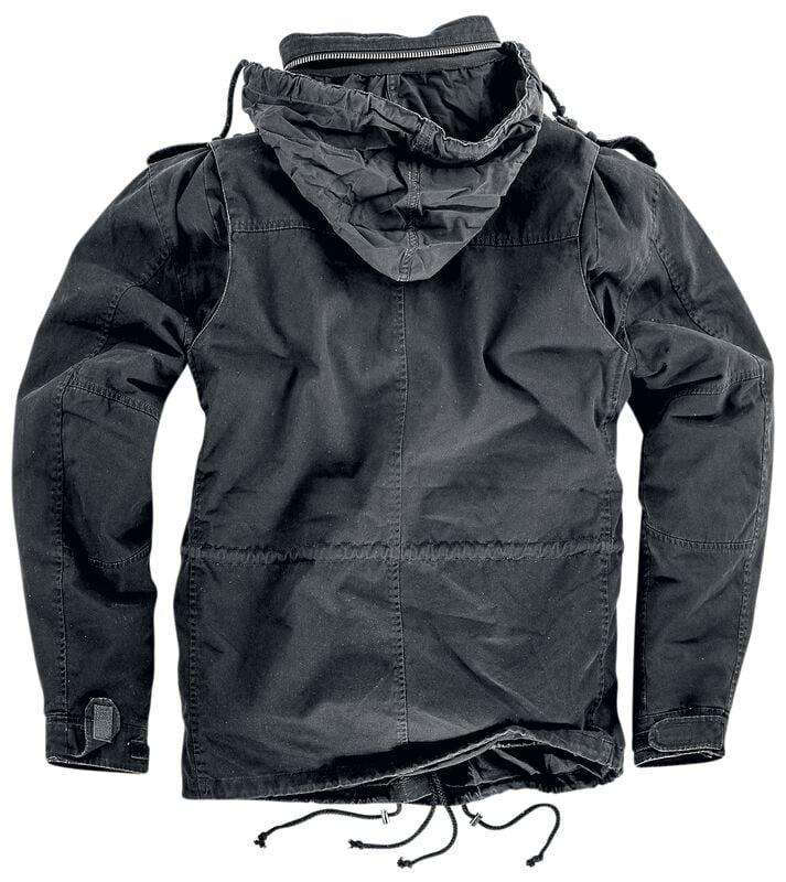 Rock Revival "Army Field Jacket" Winter Jacket Black By Black Premium By EMP