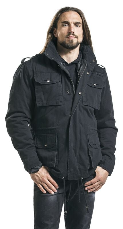 rock revival "Army Field Jacket" Winter Jacket black by Black Premium by EMP