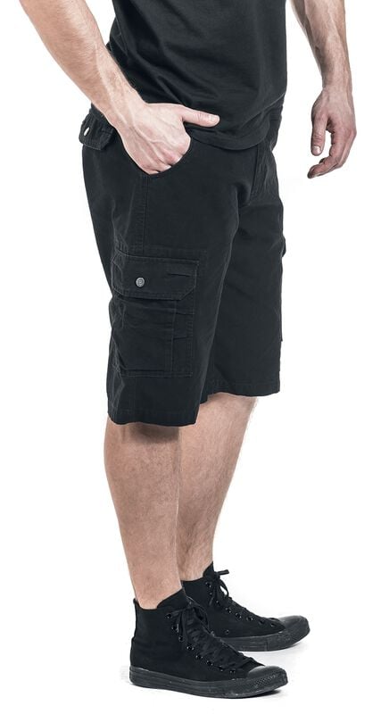 Rock Revival "Army Vintage Shorts" Shorts Black By RED By EMP