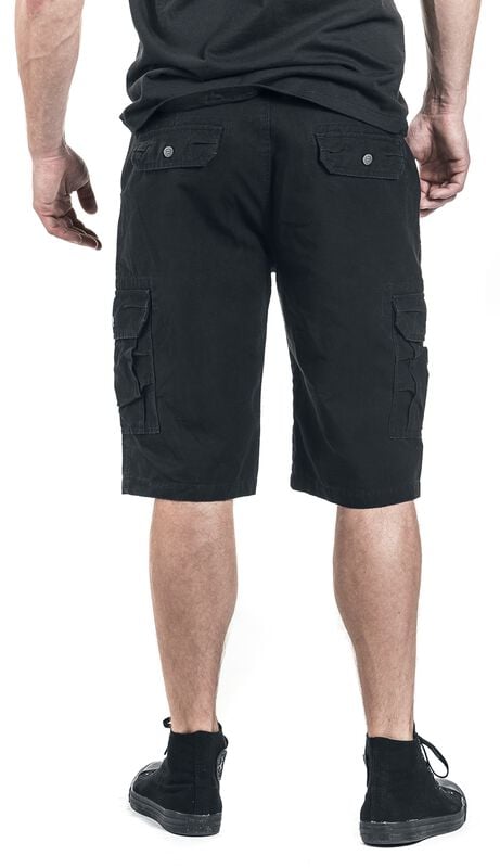 Rock Revival "Army Vintage Shorts" Shorts Black By RED By EMP