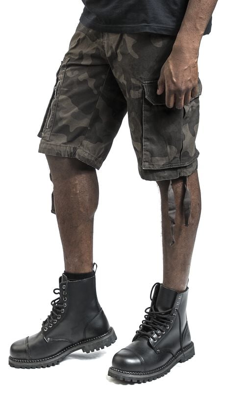 rock revival "Army Vintage Shorts" Shorts dark camo by Black Premium by EMP
