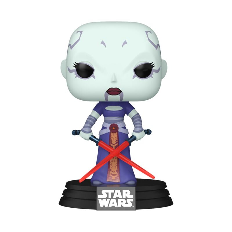 Rock Revival "Asajj Ventress Vinyl Figurine 711" Funko Pop By Star Wars