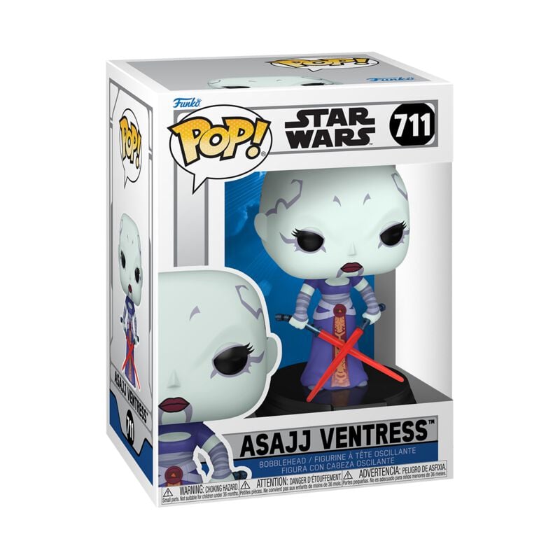 rock revival "Asajj Ventress Vinyl Figurine 711" Funko Pop by Star Wars