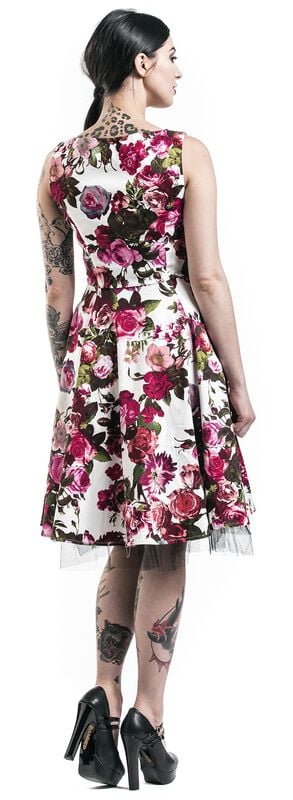 Rock Revival "Audrey 50's" Midi Dress Multicolour By H&R London