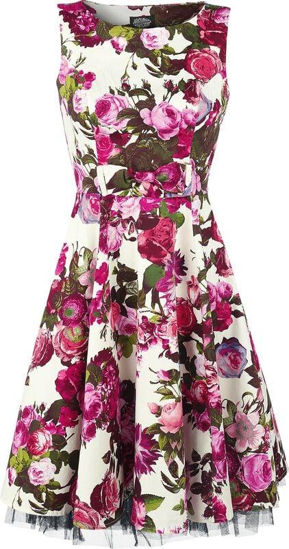 Rock Revival "Audrey 50's" Midi Dress Multicolour By H&R London