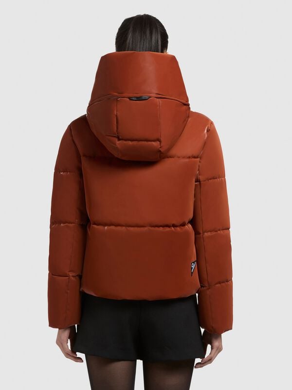 Rock Revival "AUDREY SHINY" Winter Jacket Brown By Khujo