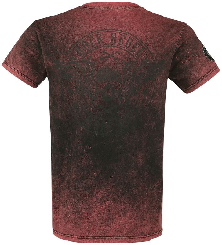 Rock Revival "Back For More" T-Shirt Red By Rock Rebel By EMP