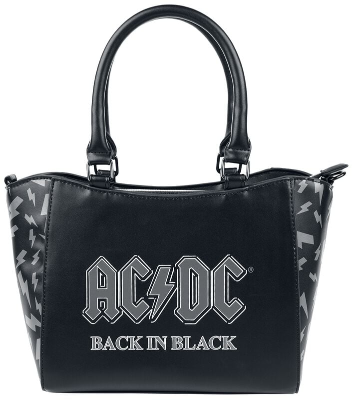 Rock Revival "Back In Black" Handbag Black-grey By AC/DC