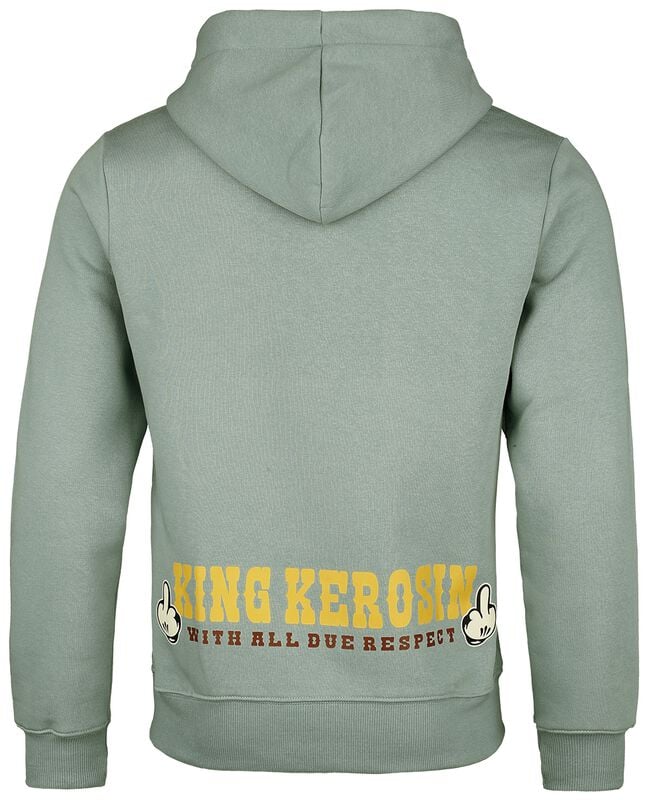 Rock Revival "Badass Hoodie" Hoodie Green By King Kerosin