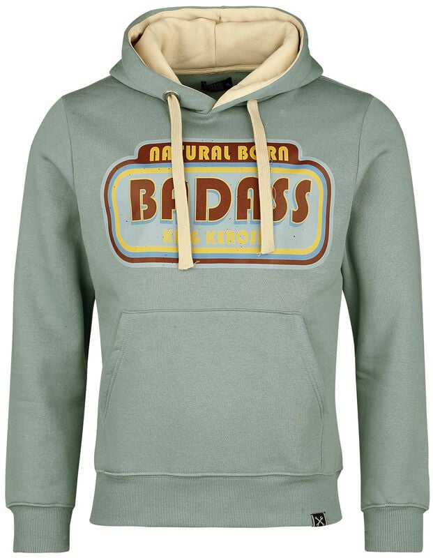 rock revival "Badass Hoodie" Hoodie green by King Kerosin