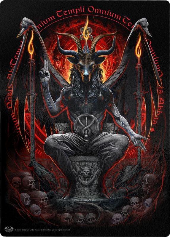 rock revival "Baphomet" Cutting Board multicolour by Spiral