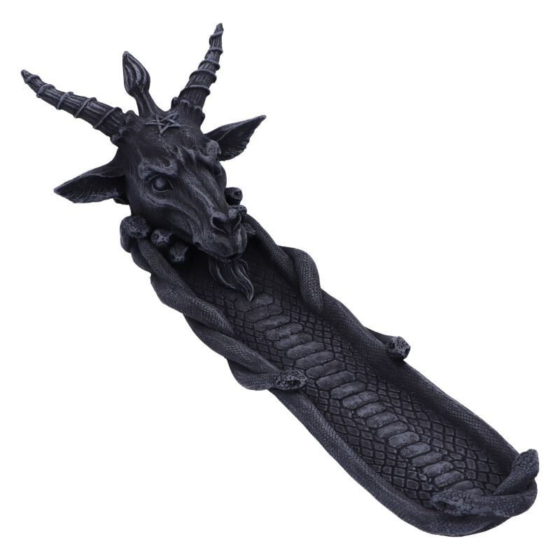rock revival "Baphomet's Scent Incense Holder" Incense Sticks Holder black by Nemesis Now
