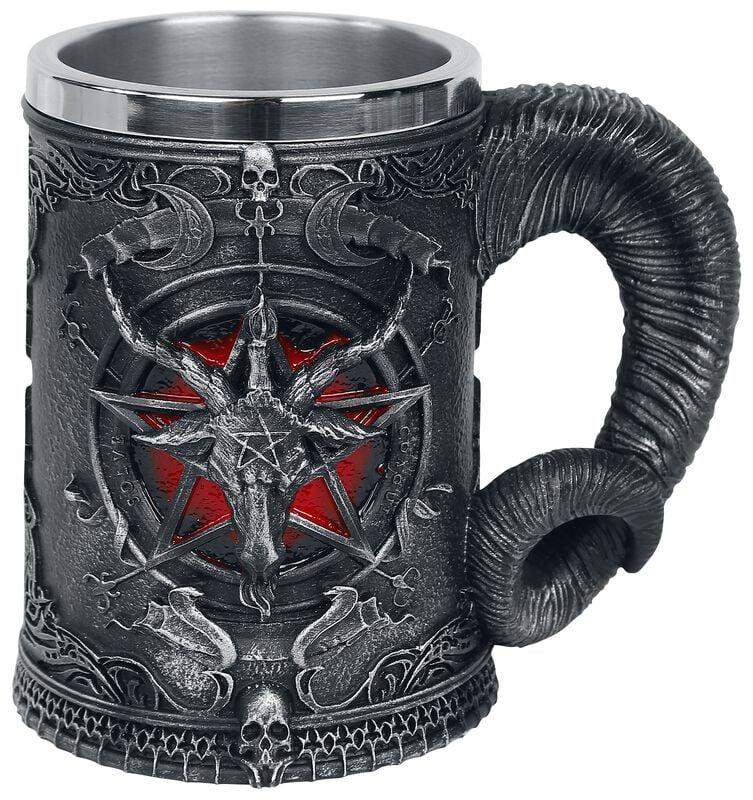 rock revival "Baphomet Tankard" Beer Jug black by Nemesis Now