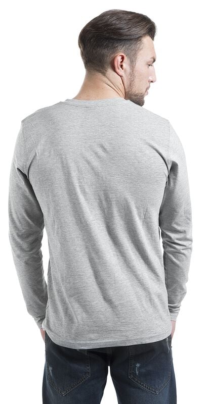 Rock Revival "Basic Henley" Long-sleeve Shirt Grey By Urban Classics