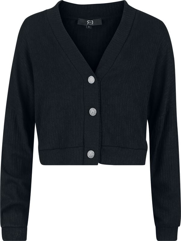 rock revival "Basic Jacket" Cardigan black by RED by EMP