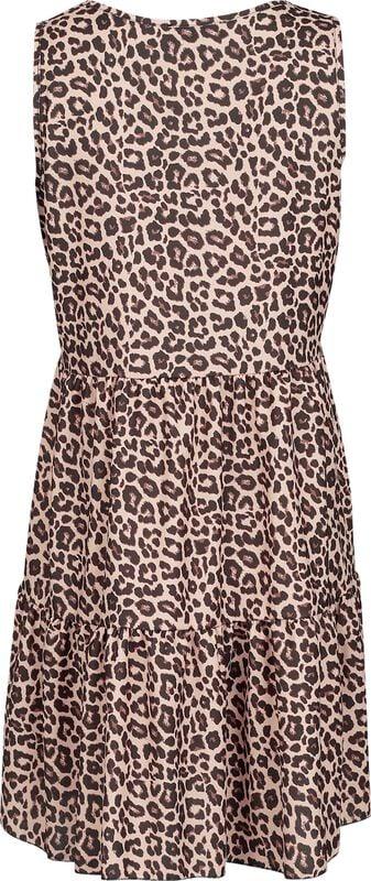 Rock Revival "Basic Leopard Print Dress" Mini Dress Multicolour By RED By EMP