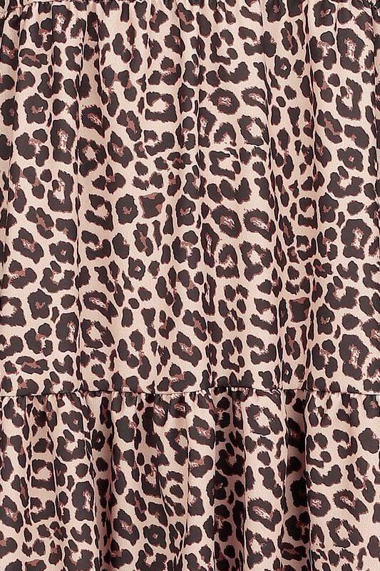 Rock Revival "Basic Leopard Print Dress" Mini Dress Multicolour By RED By EMP