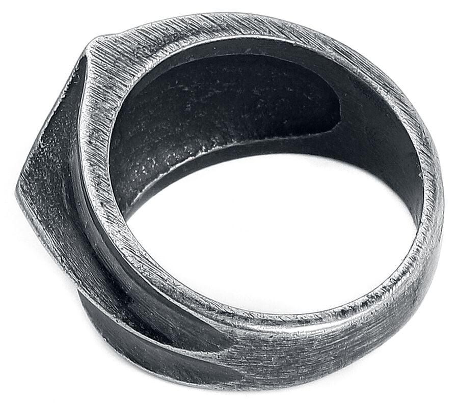 Rock Revival "Basic" Ring Silver-coloured By EtNox Hard And Heavy