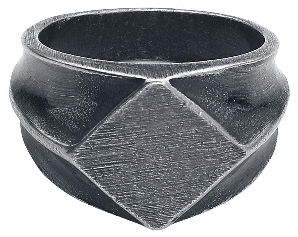 rock revival "Basic" Ring silver-coloured by etNox hard and heavy