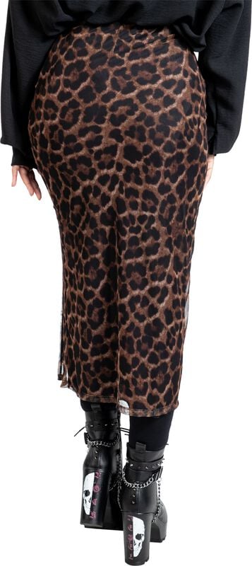 Rock Revival "Basic Skirt" Midi Skirt Multicolour By RED By EMP