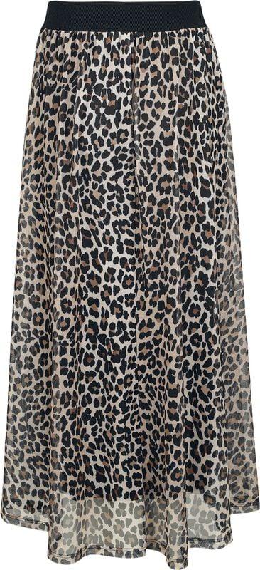 rock revival "Basic Skirt" Midi Skirt multicolour by RED by EMP