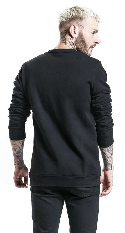 Rock Revival "Basic Terry Crew" Sweatshirt Black By Urban Classics