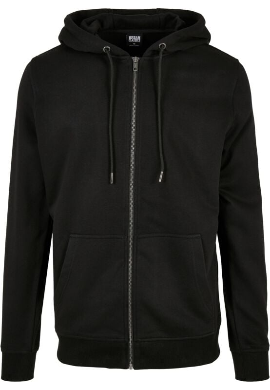 rock revival "Basic Terry Zip Hoodie" Hoodie Jacket black by Urban Classics