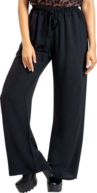 Rock Revival "Basic Trousers" Cloth Trousers Black By RED By EMP