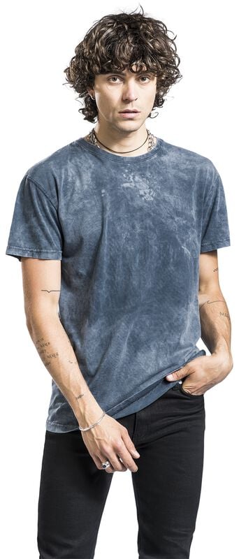 Rock Revival "Batik T-shirt" T-Shirt Grey By Black Premium By EMP