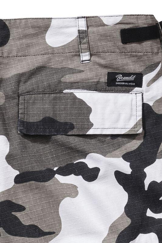 Rock Revival "BDU Ripstop Short" Shorts Snow Camo By Brandit
