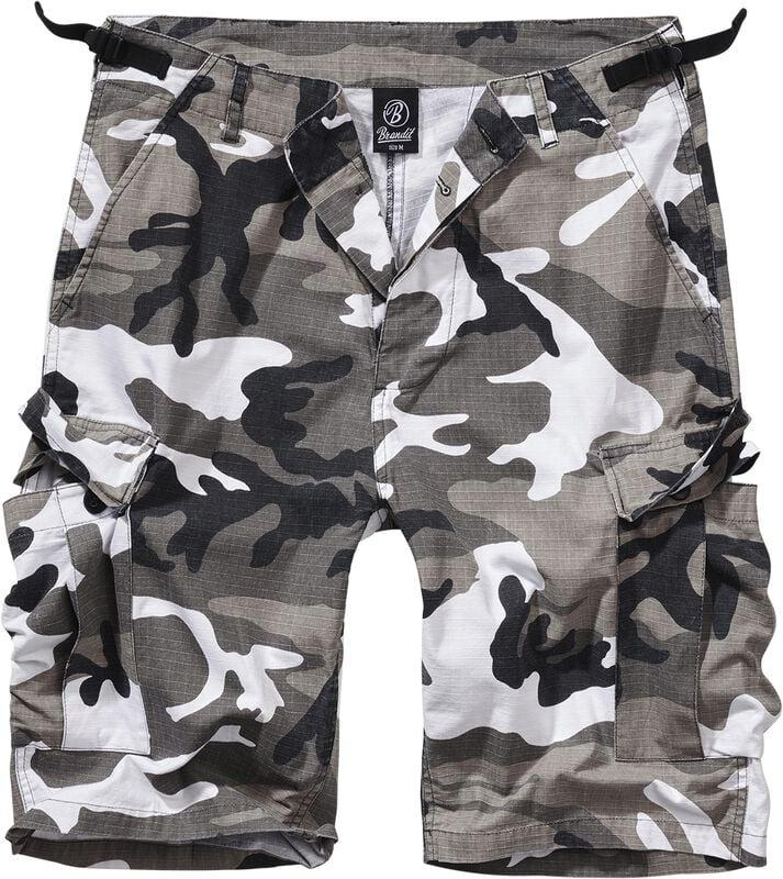 rock revival "BDU Ripstop Short" Shorts snow camo by Brandit