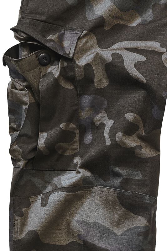 Rock Revival "BDU Ripstop Trouser" Cargo Trousers Dark Camo By Brandit