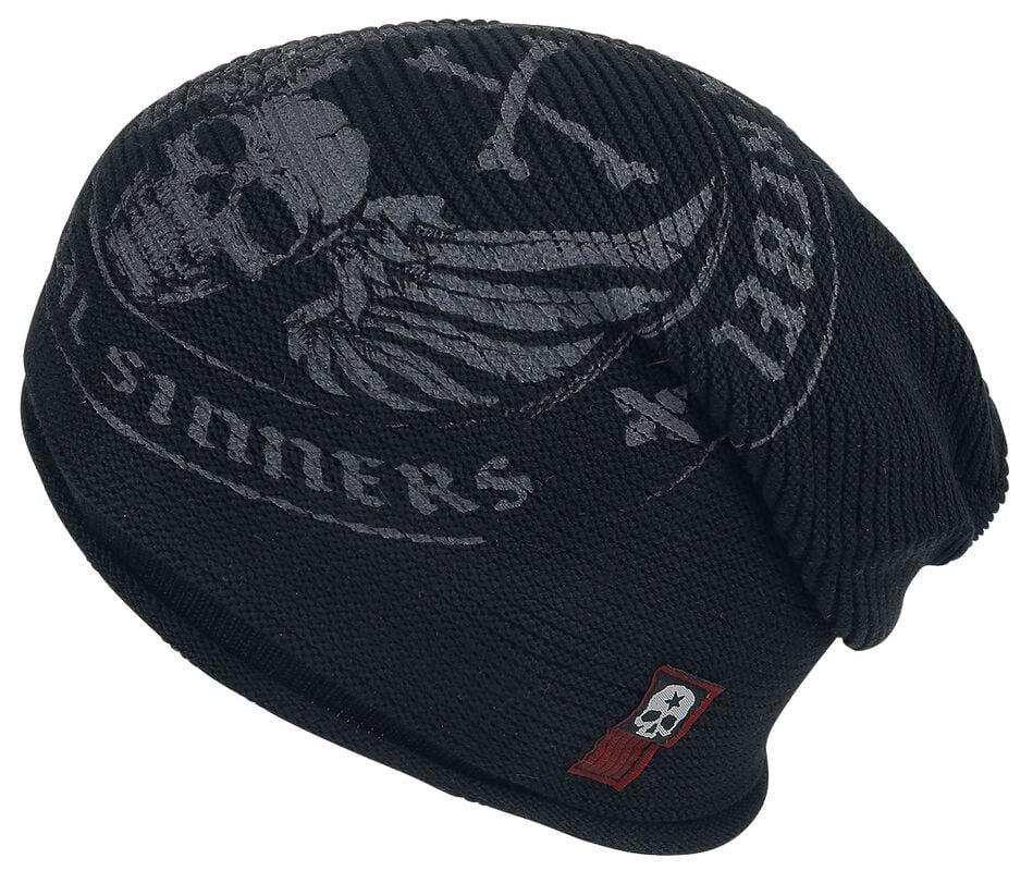 rock revival "Beanie" Beanie black by Rock Rebel by EMP