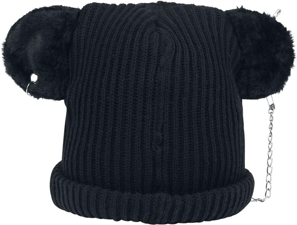 Rock Revival "Beara Hat" Beanie Black-red By Cupcake Cult