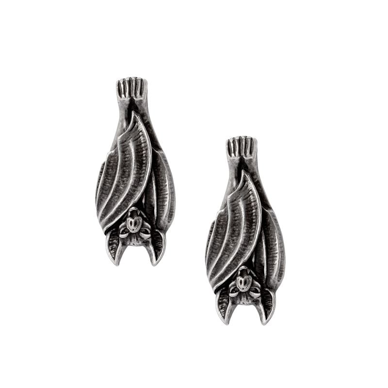rock revival "Before Dusk" Earrings silver-coloured by Alchemy Gothic