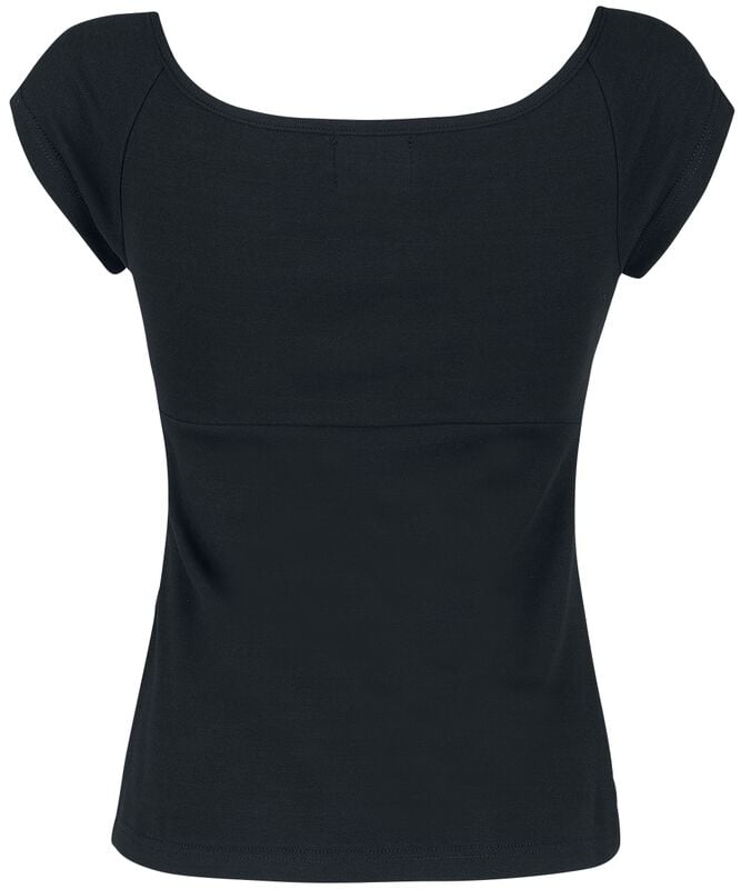 Rock Revival "Belladonna Top" T-Shirt Black By Hell Bunny