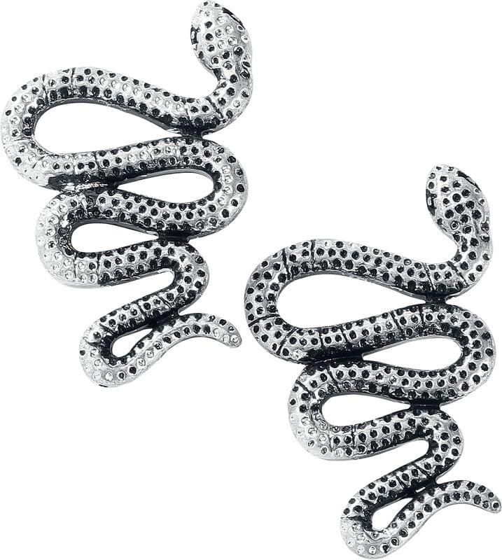 rock revival "Big Snake" Stud Earring Set silver-coloured by Rock Rebel by EMP