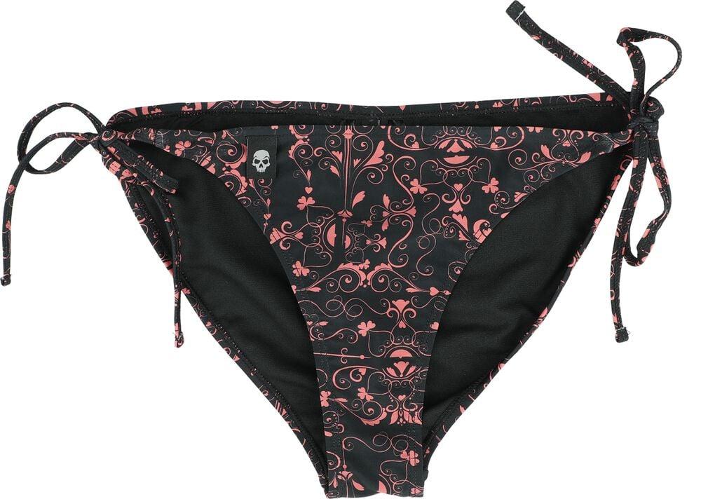 Rock Revival "Bikini Bottoms With Alloverprint" Bikini Bottom Black By RED By EMP