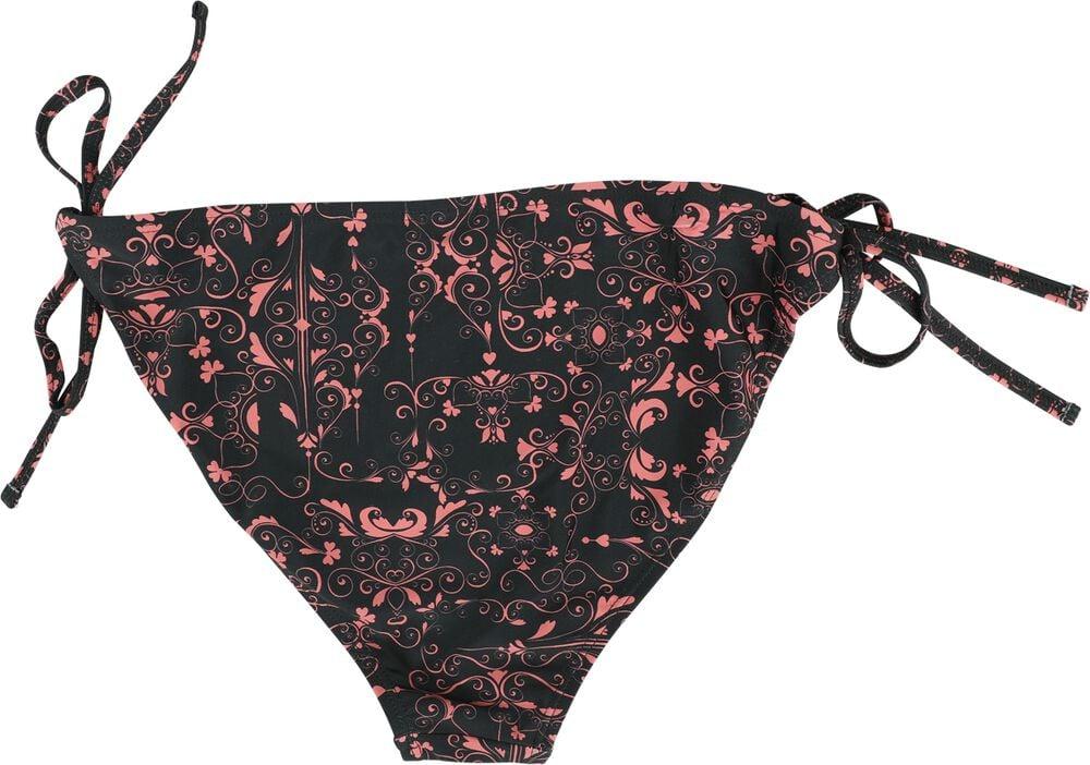 Rock Revival "Bikini Bottoms With Alloverprint" Bikini Bottom Black By RED By EMP