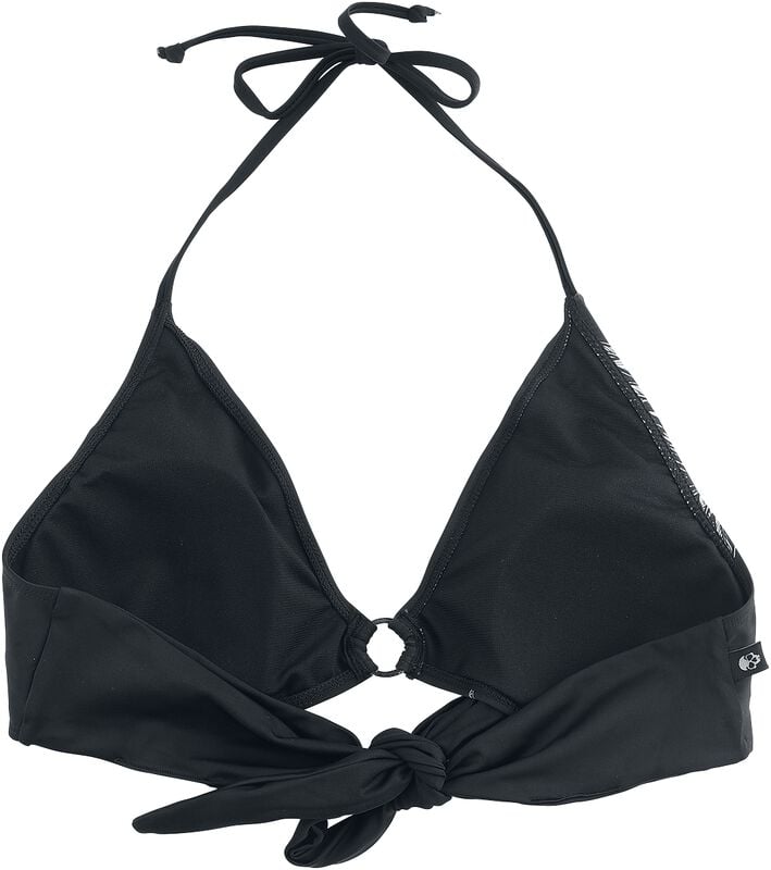 Rock Revival "Bikini Top With Skull Print" Bikini Top Black By Rock Rebel By EMP