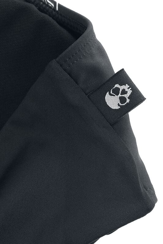 Rock Revival "Bikini Top With Skull Print" Bikini Top Black By Rock Rebel By EMP