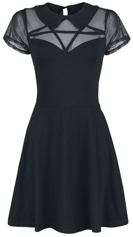 rock revival "Black Dress" Mini Dress black by Heartless