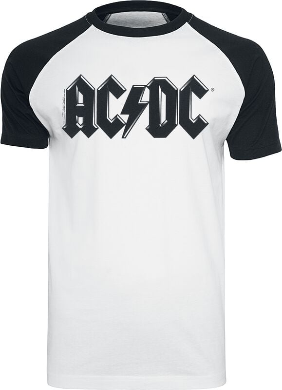 rock revival "Black Logo" T-Shirt white-black by AC/DC