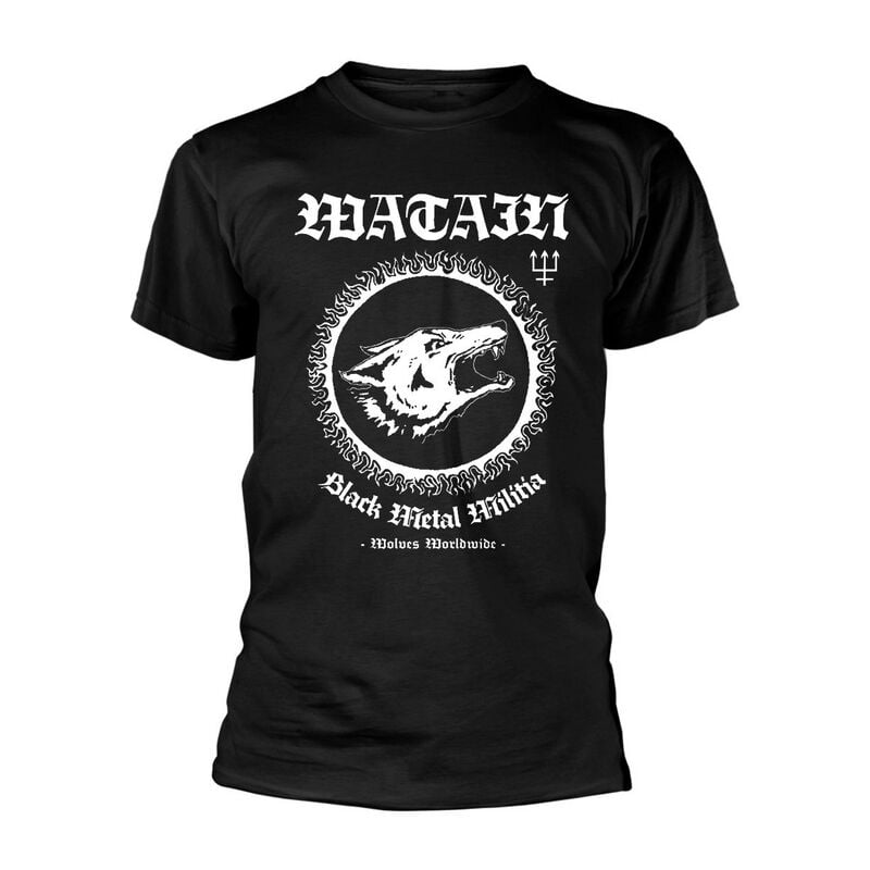 rock revival "Black Metal Militia" T-Shirt black by Watain