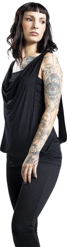 rock revival "Black Premium by EMP" Top black by Black Premium by EMP